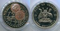 Uganda 1000 Shillings ~ mit Abbildung von 2 Euro Cent ~ -