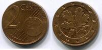 Deutschland 2 Cent ~ Rondenverwechslung - auf 1 Cent Ronde geprägt ~ -