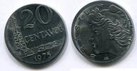 Brasilien 20 Centavos ~ Rondenverwechslung - 4,2g statt 5,6g ~ -