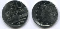 Brasilien 50 Centavos ~ Dezentrierung / dezentriert ~ -