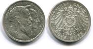 Baden, 5 Mark Friedrich I. 1852-1907, -