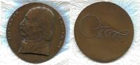 Deutschland, Bronze Gussmedaille Theodor Fontane 1819-1898, -