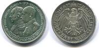 Mecklenburg-Schwerin, 3 Mark Friedrich Franz IV. 1901-1918 -