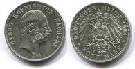 Sachsen, 5 Mark Georg 1902-1904, -