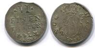 Mecklenburg Strelitz, 1/6 Taler Adolf Friedrich IV. 1752-1794, -