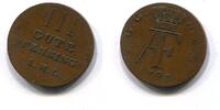Mecklenburg-Strelitz, 3 Pfennig Adolf Friedrich IV. 1752-1794, -
