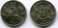 Botswana 50 Thebe ~ FAO ~ -