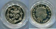 Großbritannien 1 Pound Silber ~ Elisabeth II. ~ -