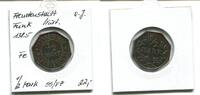 1/2 Mark o.J. Württemberg Freudenstadt, ss/vz