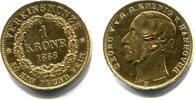 Hannover, 1 Krone Georg V. 1851-1866, -