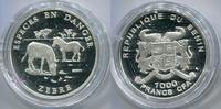 Benin 1000 Francs ~ Zebra ~ -