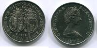 Gibraltar 25 Pence ~ Silber Hochzeit ~ -