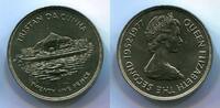 Tristan da Gunha 25 Pence ~ Schiff und Möwe ~ -