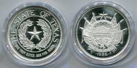 USA Ag Medaille ~ 1 Unze Ag - Texas ~ -