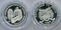 Benin 1000 Francs ~ Leif Eriksson ~ -
