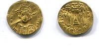 Byzanz, Constantinus IV. Heraclius und Tiberius 668-685, Solidus o.J. ss