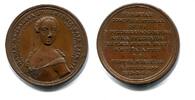 Straßburg Stadt, Bronze Medaille Auf die im Alter v.27 Jahren gestorbene Maria Magdalena Spielmann, -