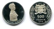 Dahomey-Benin, 500 Francs 10 Jahre Unabhängigkeit, -
