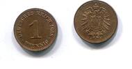 Deutschland, 1 Pfennig -