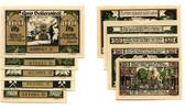 Sachsen-Anhalt 25 Pfg. 2x50 Pfg. 75 Pfg. 1 Mark Ballenstedt, -