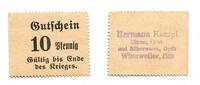 Pfalz 10 Pfg. Winnweiler,Hermann Kampf, -
