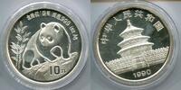 China 10 Yuan ~ Panda - 1 Unze Ag ~ -