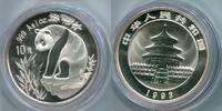 China 10 Yuan ~ Panda - 1 Unze Ag ~ -