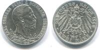 Schwarzburg Sondershausen, 2 Mark 1910A Karl G&uuml;nther 1880-1909, vz 145,00 EUR  Excl. 9,50 EUR Verzending