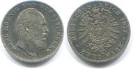 W&uuml;rttemberg, 2 Mark 1877F Karl 1864-1891, f.ss 120,00 EUR  Excl. 9,50 EUR Verzending