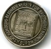 Weimarer Republik Medaille ~ Hamburg Altona / Verein für Briefmarkenkunde ~ -