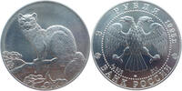 Russland 3 Rubel Wildlife - Zobel - -
