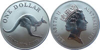 Australien 1 Dollar Känguru - 1 Oz Silber -