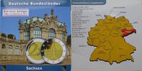 Bundesrepublik Deutschland 5 x 2 Euro Deutsche Bundesländer - Sachsen - Dresdner Zwinger - -