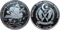 Demokratische Arabische Republik Sahara 500 Pesetas Begegnung zweier Welten - Meeting of two worlds -