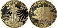 USA Medaille Replik 20$ Gold Eagle von 1933 -