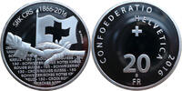 Schweiz 20 Franken 150 Jahre Swiss Red Cross -