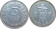 Deutsches Reich - Weimarer Republik 3 Reichsmark Jahrtausenfeier Rheinlande - in edler Holzkassette -