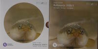 Finnland 3,88 Euro KMS + Medaille Rahasarja 2018/I - Ankerias - European Eel - -