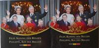 Belgien KMS 3,88 Euro + Medaille Filip, König von Belgien -