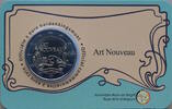 Belgien 2 Euro Art Nouveau - Jugendstil - Coincard -