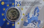 Belgien 2 Euro 25 Jahre Europäisches Währungsinstitut - in Coincard -