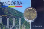 Andorra 20 Cent in Coincard -