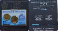 San Marino 70 Cent KMS Miniset - 20 und 50 Cent -
