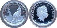 Australien 1 Dollar Känguru - Kangaroo - 1 Oz Silber - High Relief -