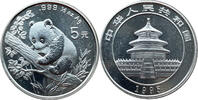 China 5 Yuan Panda - 1/2 Oz Silber -