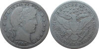 USA Quarter Dollar Barber Quarter -