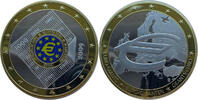 Gigant Medaill 10 Jahre Euro Währung -