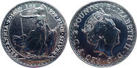 Großbritannien 2 Pfund Fabulous 15 Silver Collection - Britannia - 1 Oz Silber -