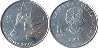 Kanada 25 Cents Olympische Winterspiele 2010 in Vancouver -Curling- -
