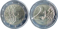 Frankreich 2 Euro 150. Geburtstag von Pierre de Coubertin -